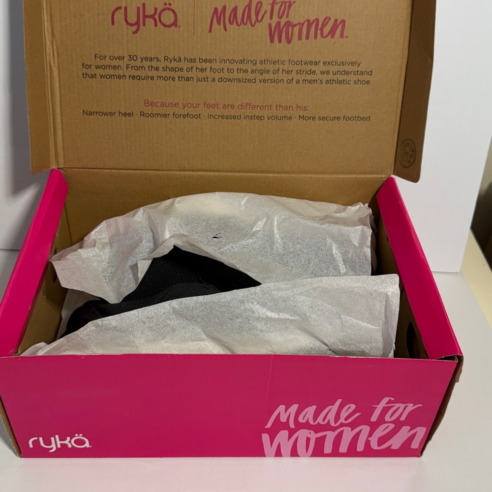 Ryka Women's Black Sneakers 7.5 W (wide) New in box - Picture 11 of 12
